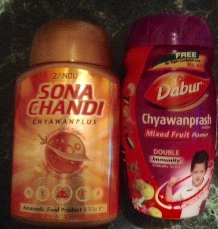 Chyavanprash לראשונה ניסיתי לפני שלוש שנים בהודו. עכשיו אני קונה בעיר לצמיתות.