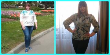אני אוכל במשקל טעים לאבד. התוצאה שלי עבור 10 חודשים מינוס 39 קילו.